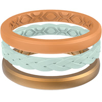 Thumbnail for Women's Stackable Harmony - Silicone Ring