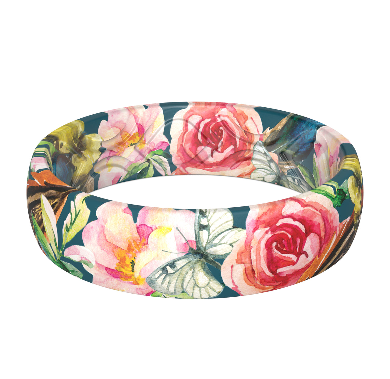 Women's Printed Harmony 4 - Silicone Ring