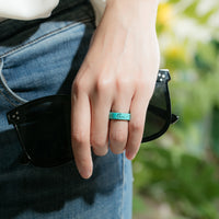 Thumbnail for Women's Printed Aura 2 - Silicone Ring