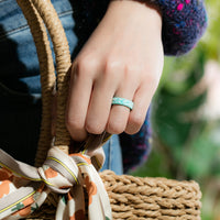 Thumbnail for Women's Printed Aura 3 - Silicone Ring