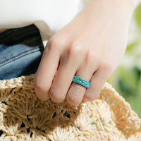 Thumbnail for Women's Printed Aura 3 - Silicone Ring