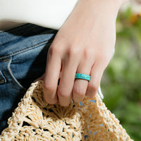 Thumbnail for Women's Printed Aura 1 - Silicone Ring