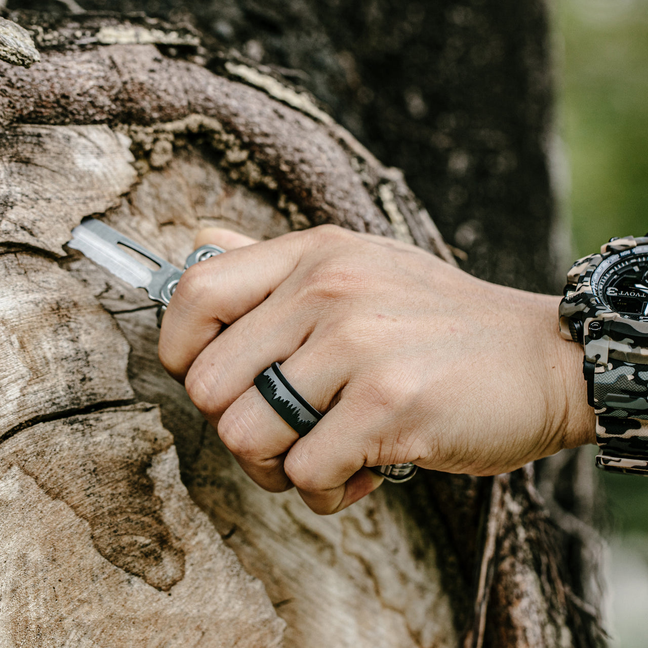 Men's Printed Prime 2 - Silicone Ring