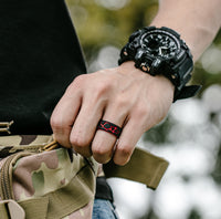 Thumbnail for Men's Printed Prime 3 - Silicone Ring