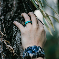 Thumbnail for Women's Printed Aura 3 - Silicone Ring