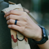 Thumbnail for Women's Printed Aura 1 - Silicone Ring