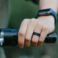 Thumbnail for Women's Printed Aura 1 - Silicone Ring