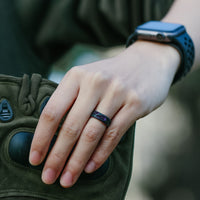 Thumbnail for Women's Printed Aura 1 - Silicone Ring