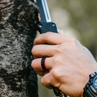 Thumbnail for Men's Printed Prime 8 - Silicone Ring
