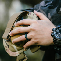 Thumbnail for Men's Printed Prime 8 - Silicone Ring