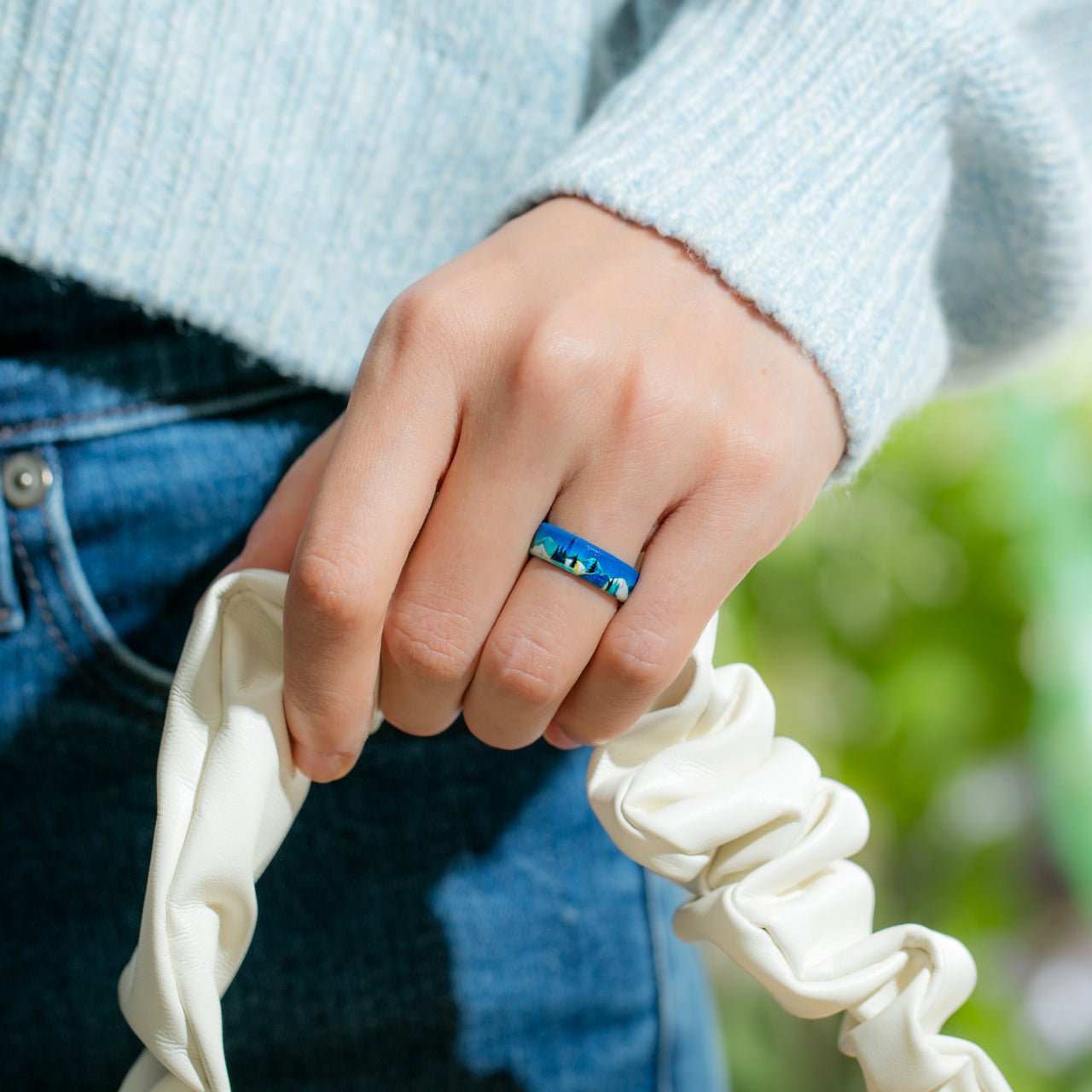 Printed Women's Ring