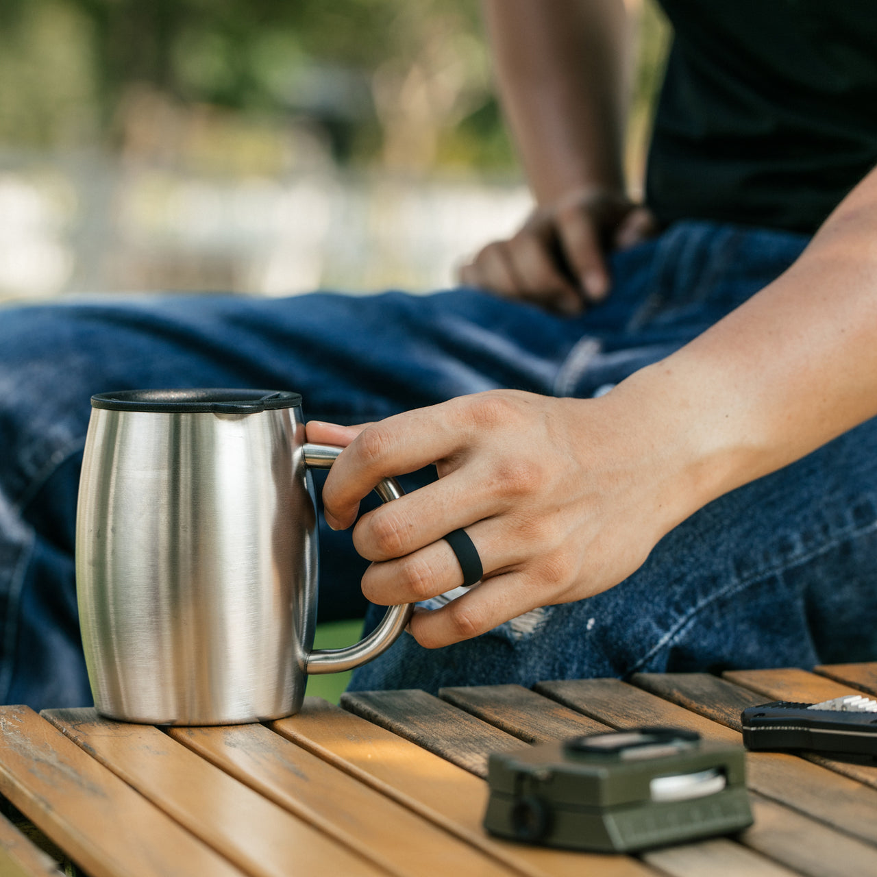 Breathable Men's Ring