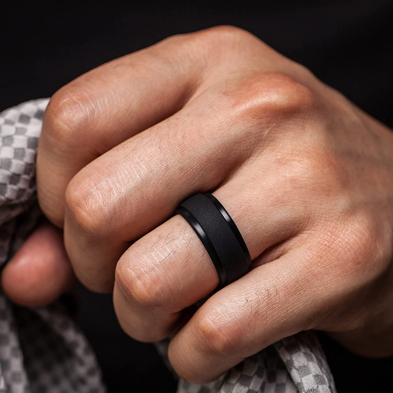 Men's Breathable Valor - Silicone Ring