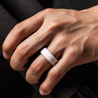 Thumbnail for Men's Wide Core - Silicone Ring