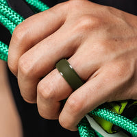 Thumbnail for Men's Breathable Invictus - Silicone Ring