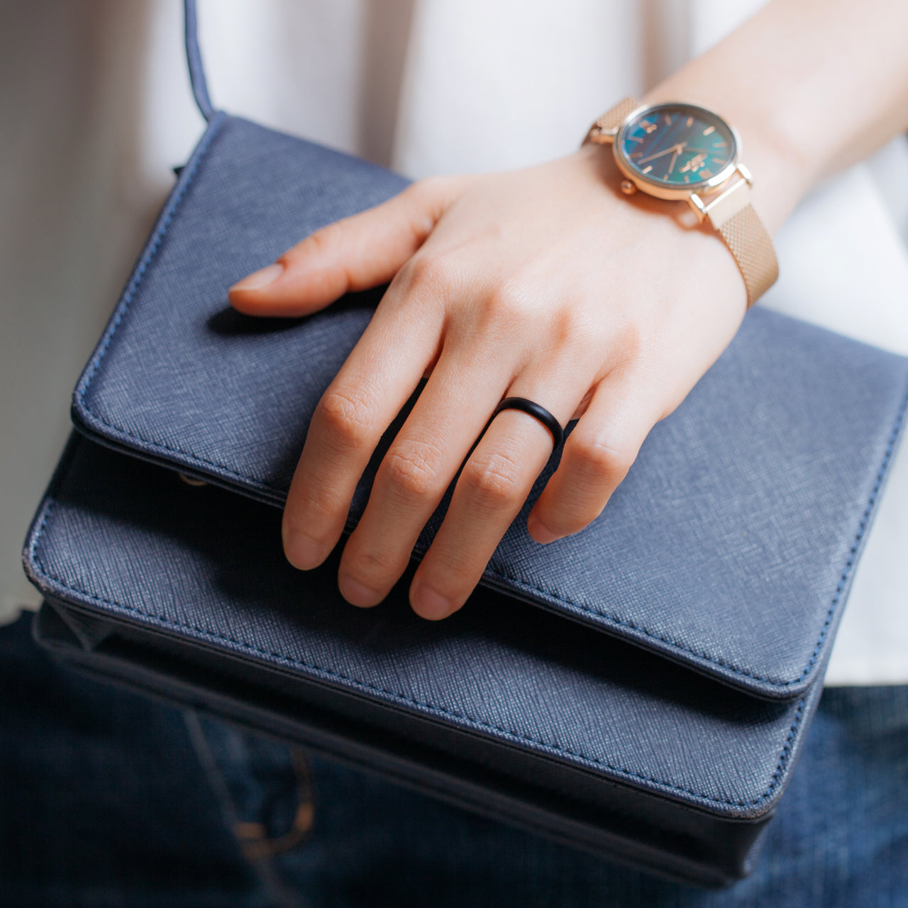 Women's Stackable Muse - Silicone Ring