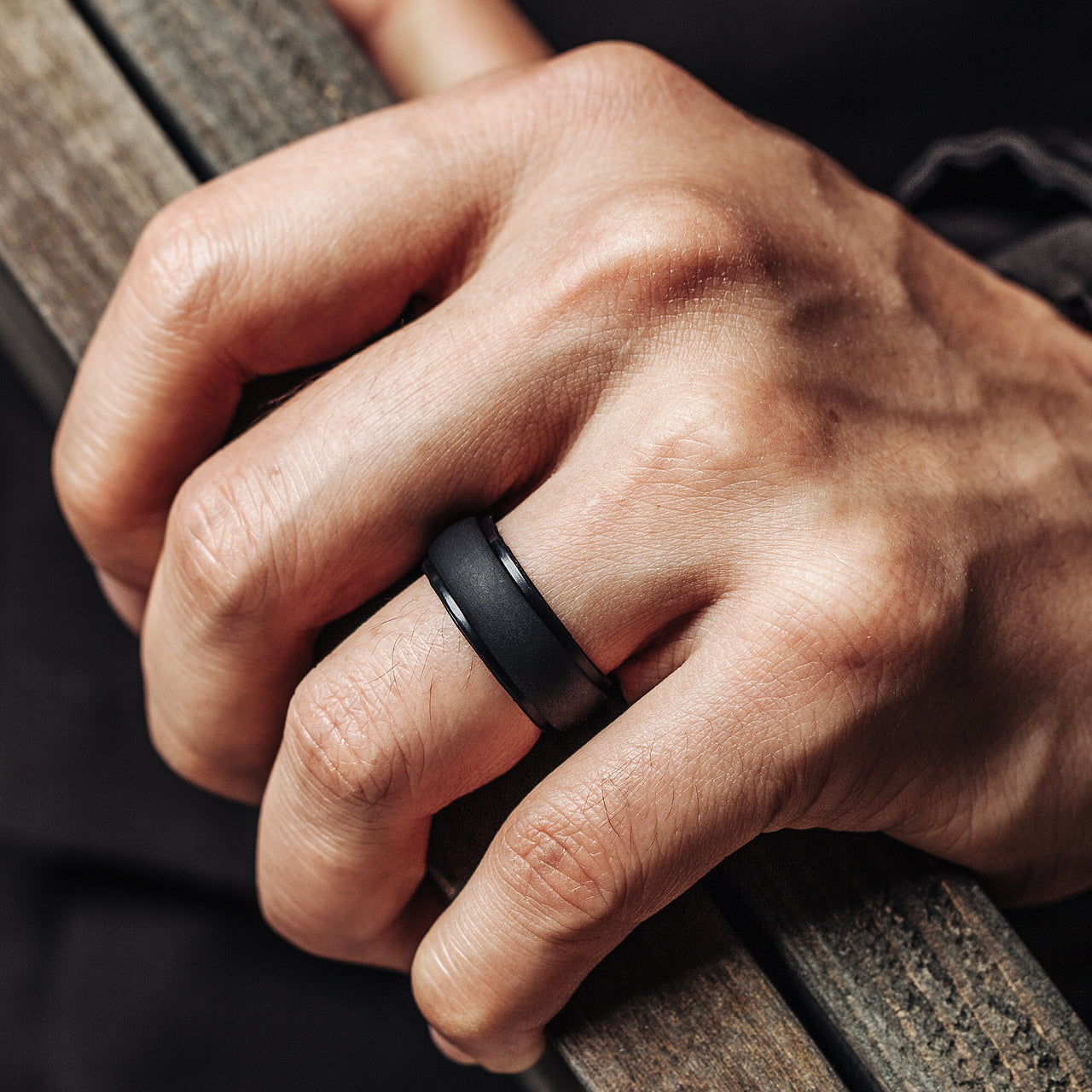 Men's Breathable Velocity - Silicone Ring