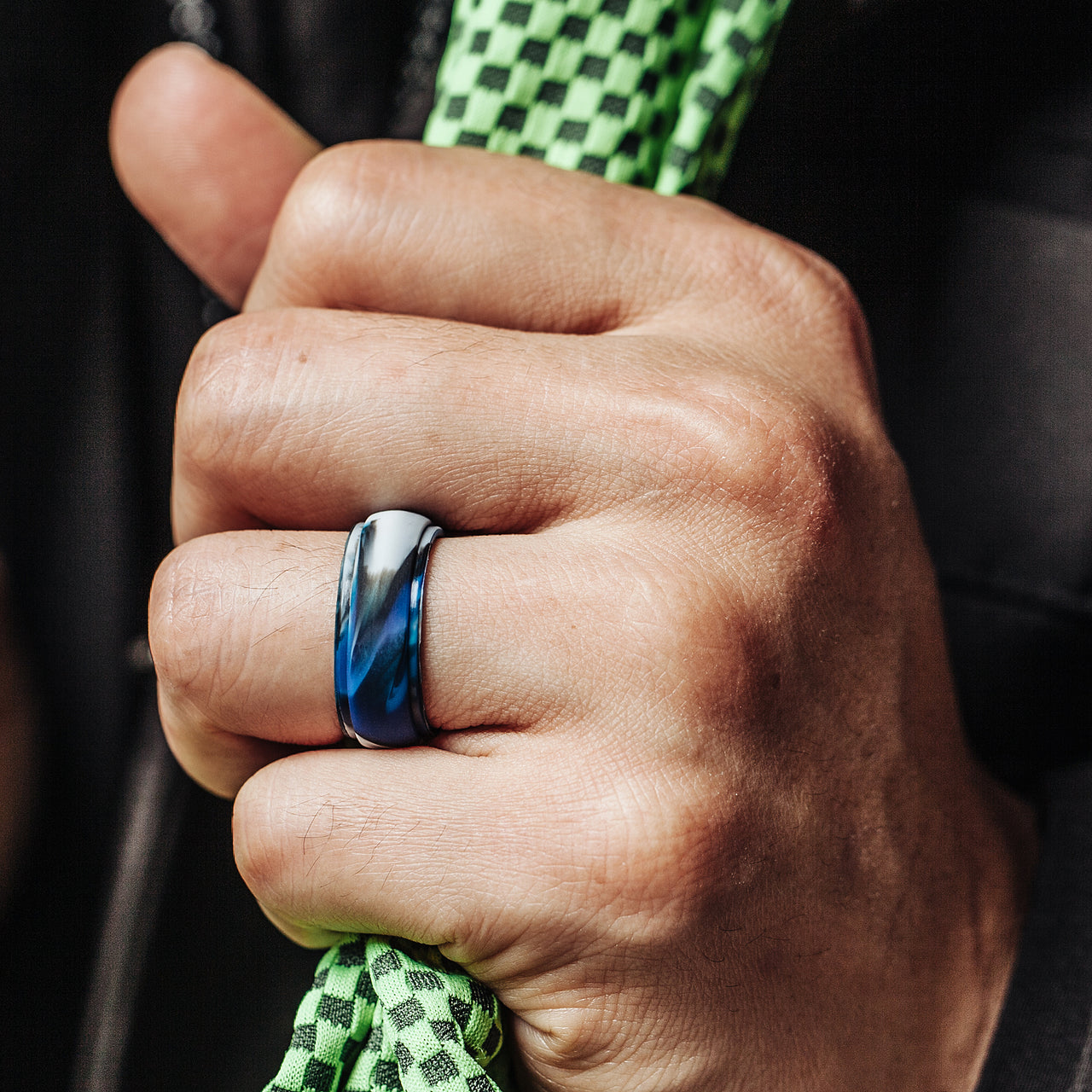 Men's Breathable Velocity - Silicone Ring
