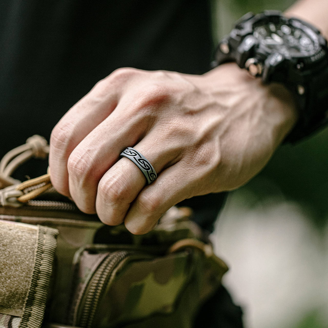 Men's Printed Prime 3 - Silicone Ring