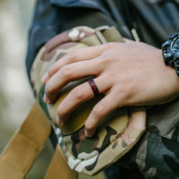 Thumbnail for Men's Printed Prime 3 - Silicone Ring