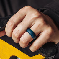 Thumbnail for Men's Breathable Velocity - Silicone Ring