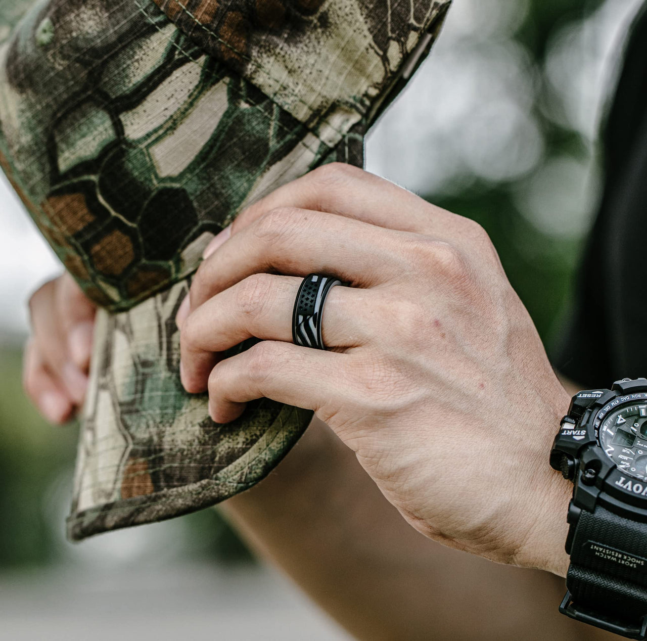 Men's Printed Prime 2 - Silicone Ring
