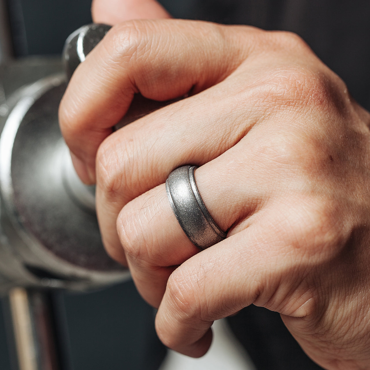 Men's Breathable Velocity - Silicone Ring