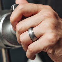 Thumbnail for Men's Breathable Velocity - Silicone Ring