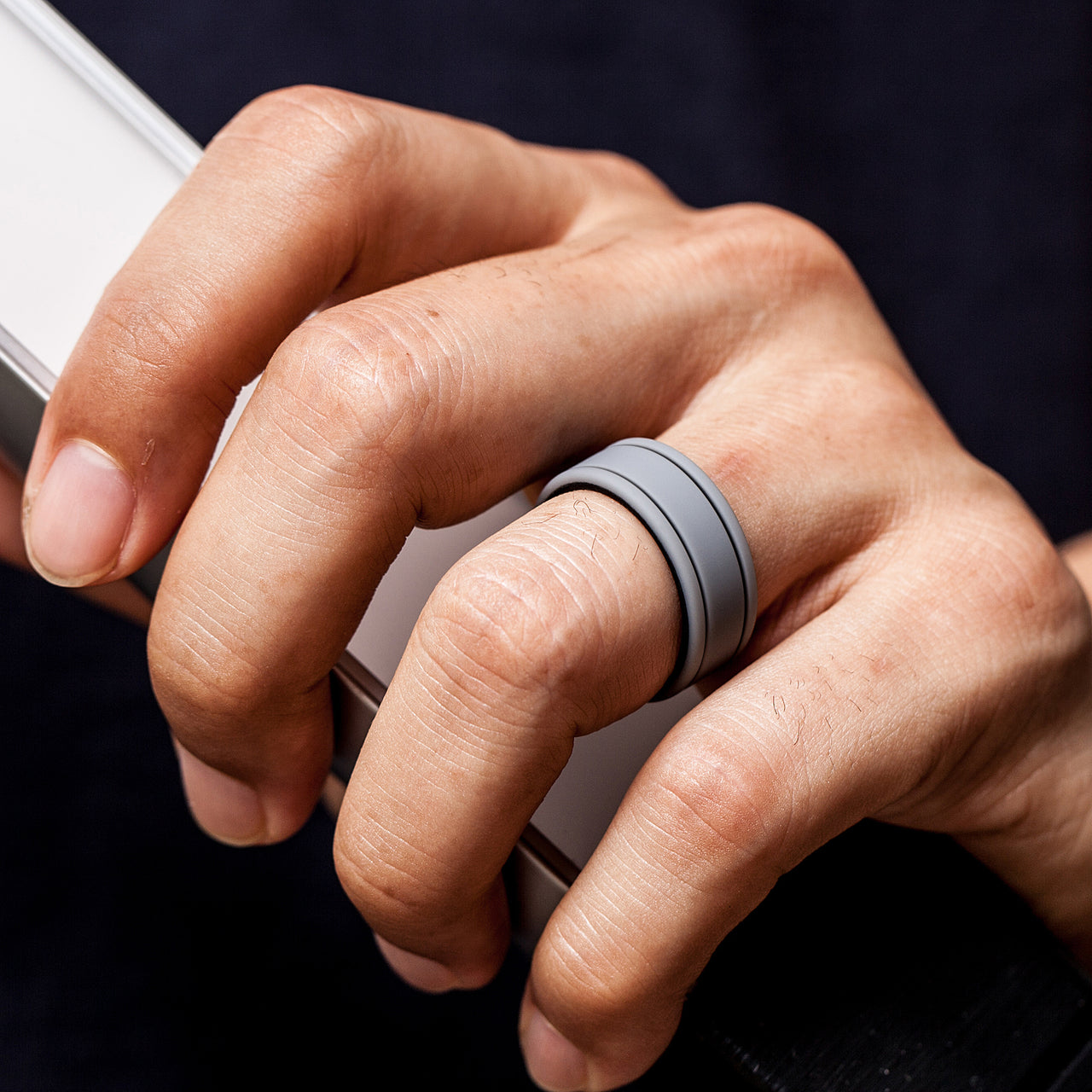 Men's Classic Ridge - Silicone Ring