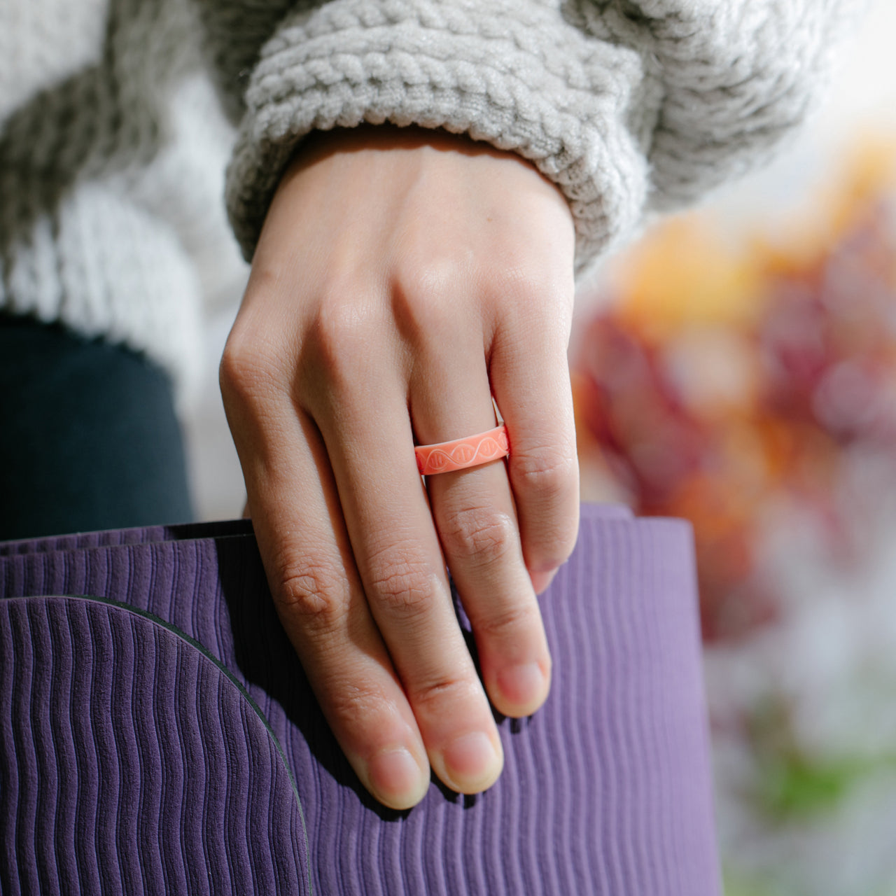 Women's Printed Aura 2 - Silicone Ring