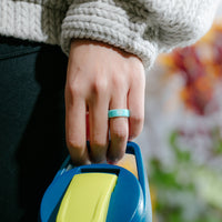 Thumbnail for Women's Printed Aura 2 - Silicone Ring