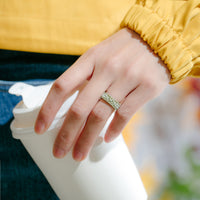 Thumbnail for Women's Printed Aura 1 - Silicone Ring