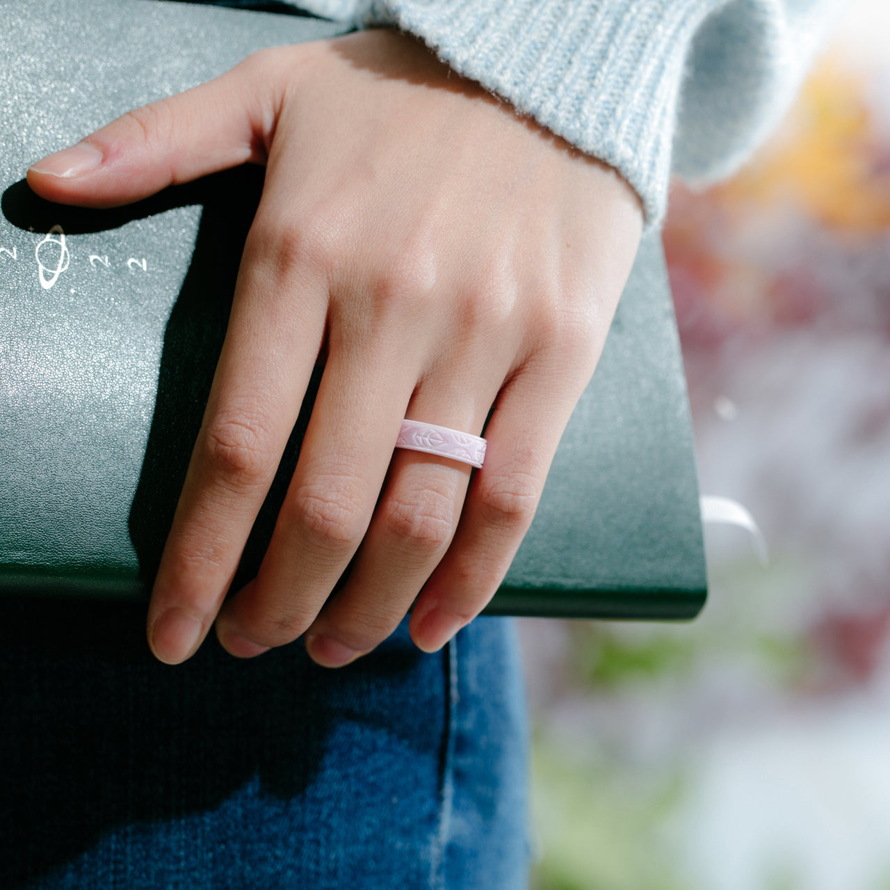 Women's Printed Aura 2 - Silicone Ring
