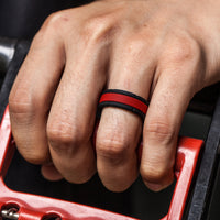 Thumbnail for Men's Classic Matrix - Silicone Ring
