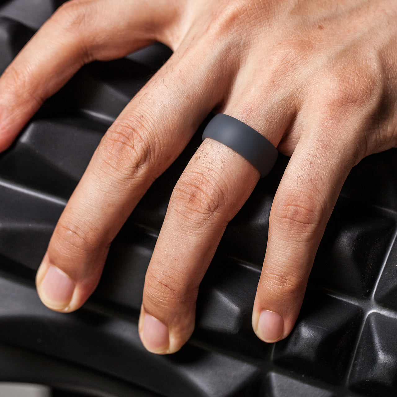 Men's Breathable Titan - Silicone Ring