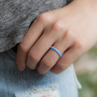 Thumbnail for Women's Stackable Blossom 2 - Silicone Ring