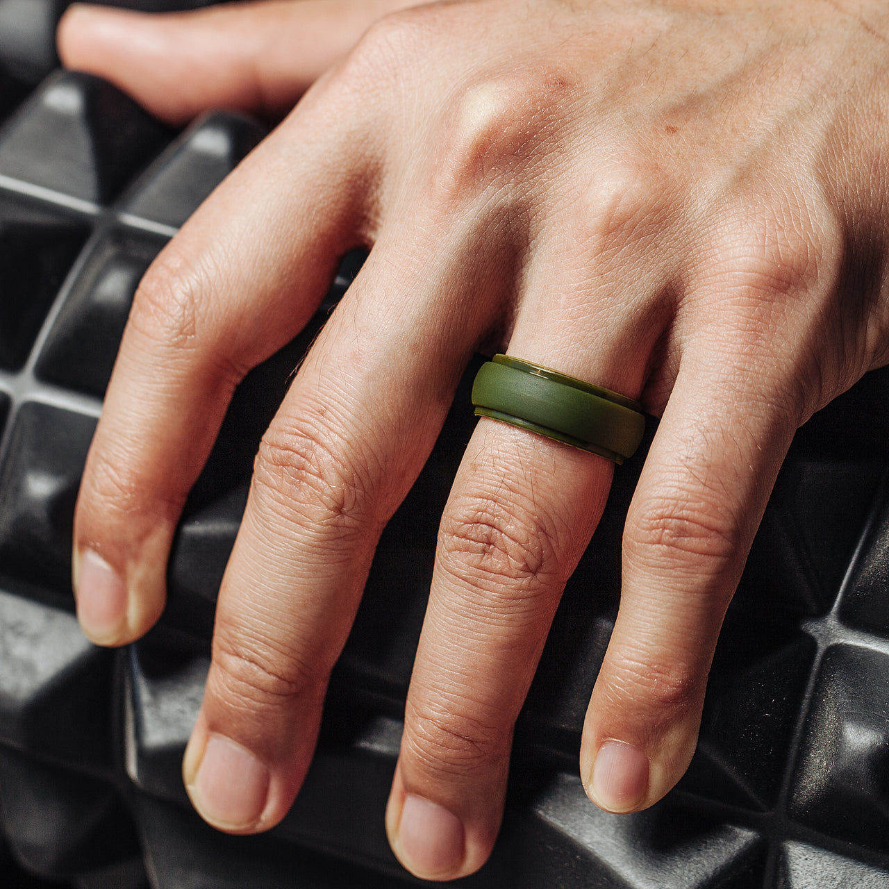 Men's Breathable Velocity - Silicone Ring