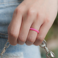 Thumbnail for Women's Stackable Blossom 1 - Silicone Ring