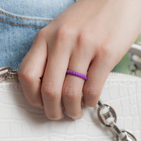 Thumbnail for Women's Stackable Blossom 1 - Silicone Ring