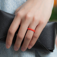 Thumbnail for Women's Stackable Blossom 1 - Silicone Ring