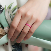 Thumbnail for Women's Stackable Blossom 1 - Silicone Ring