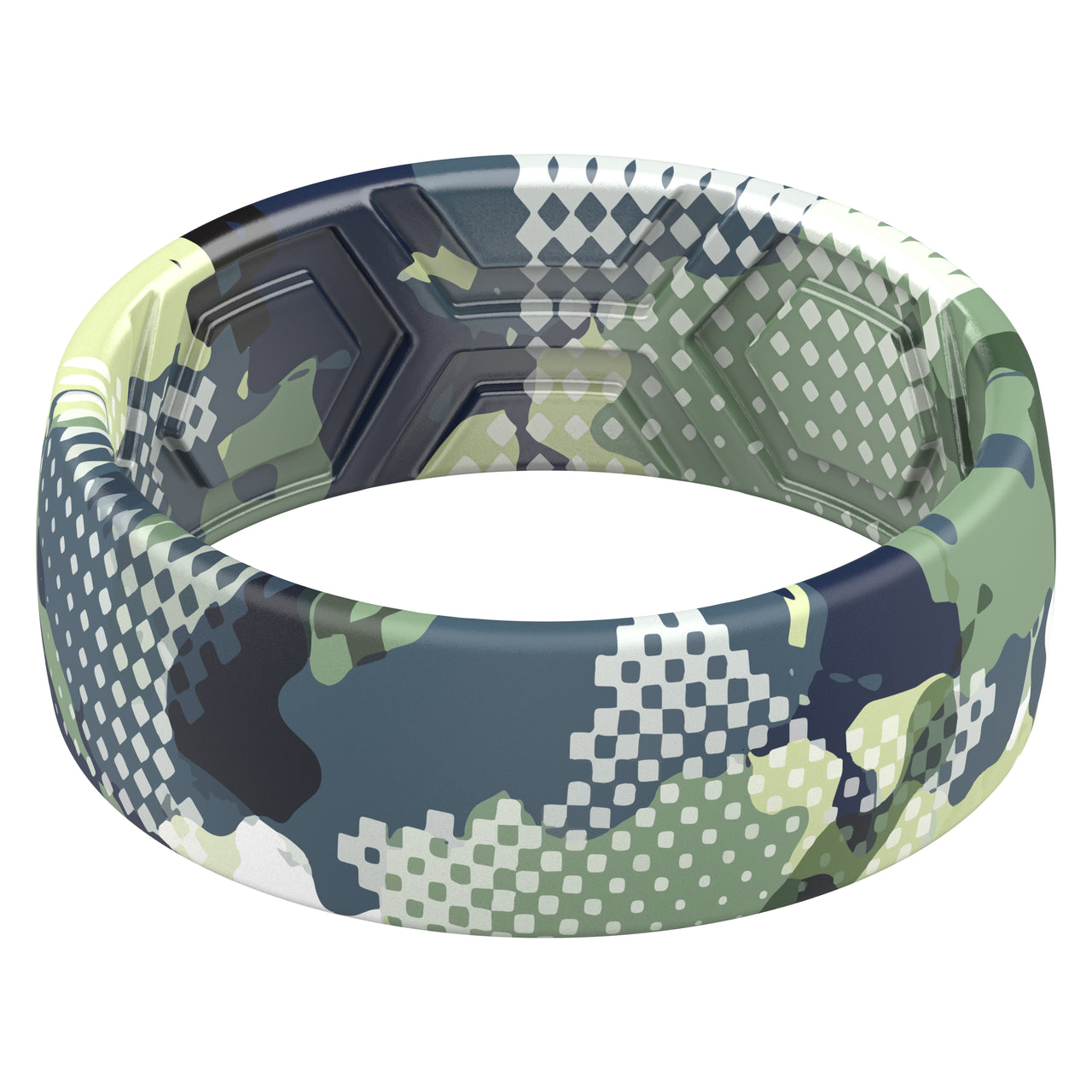 Men's Printed & Breathable Horizon 1 - Silicone Ring