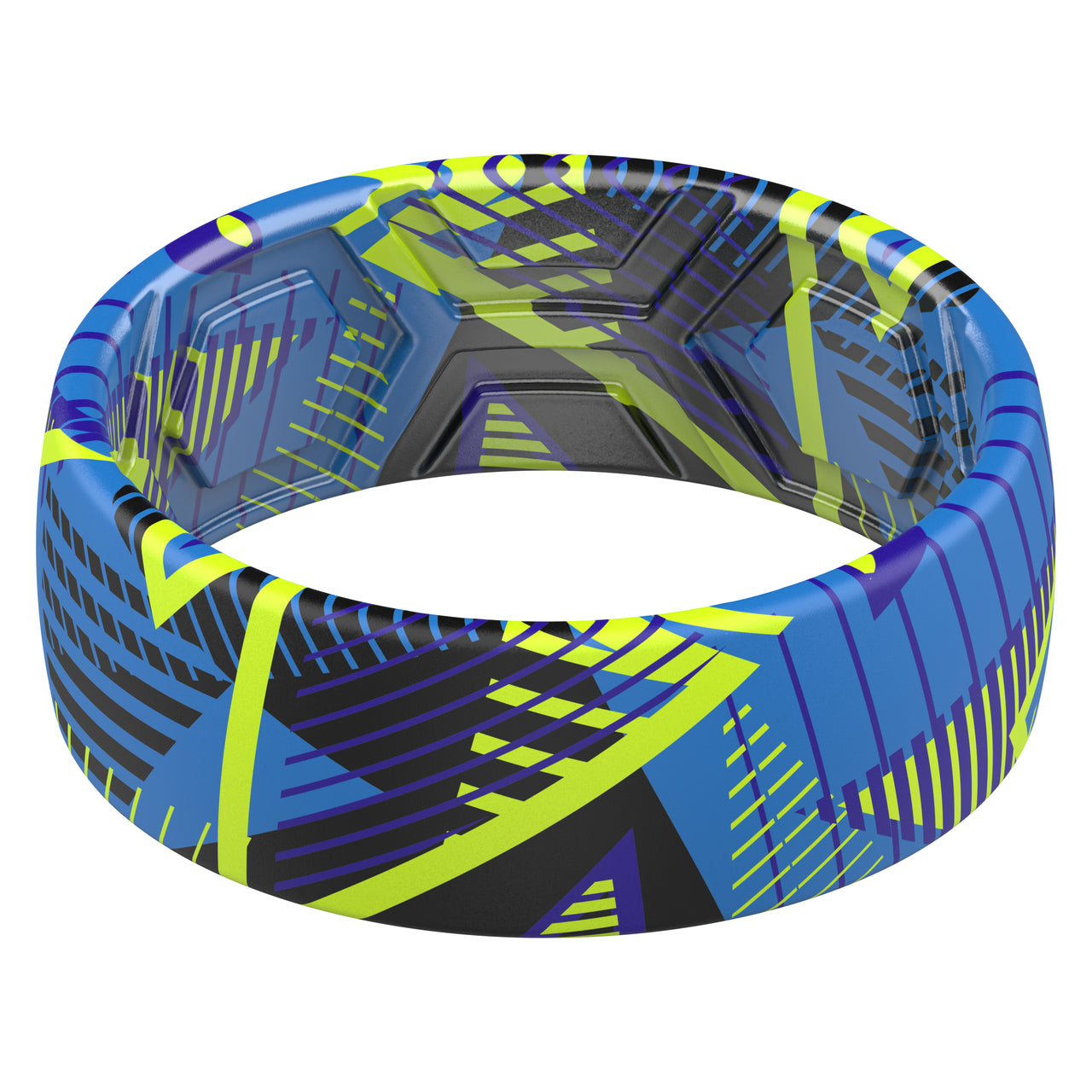 Men's Printed & Breathable Horizon 1 - Silicone Ring