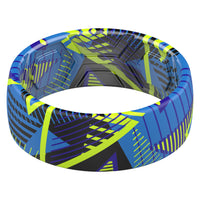 Thumbnail for Men's Printed & Breathable Horizon 1 - Silicone Ring