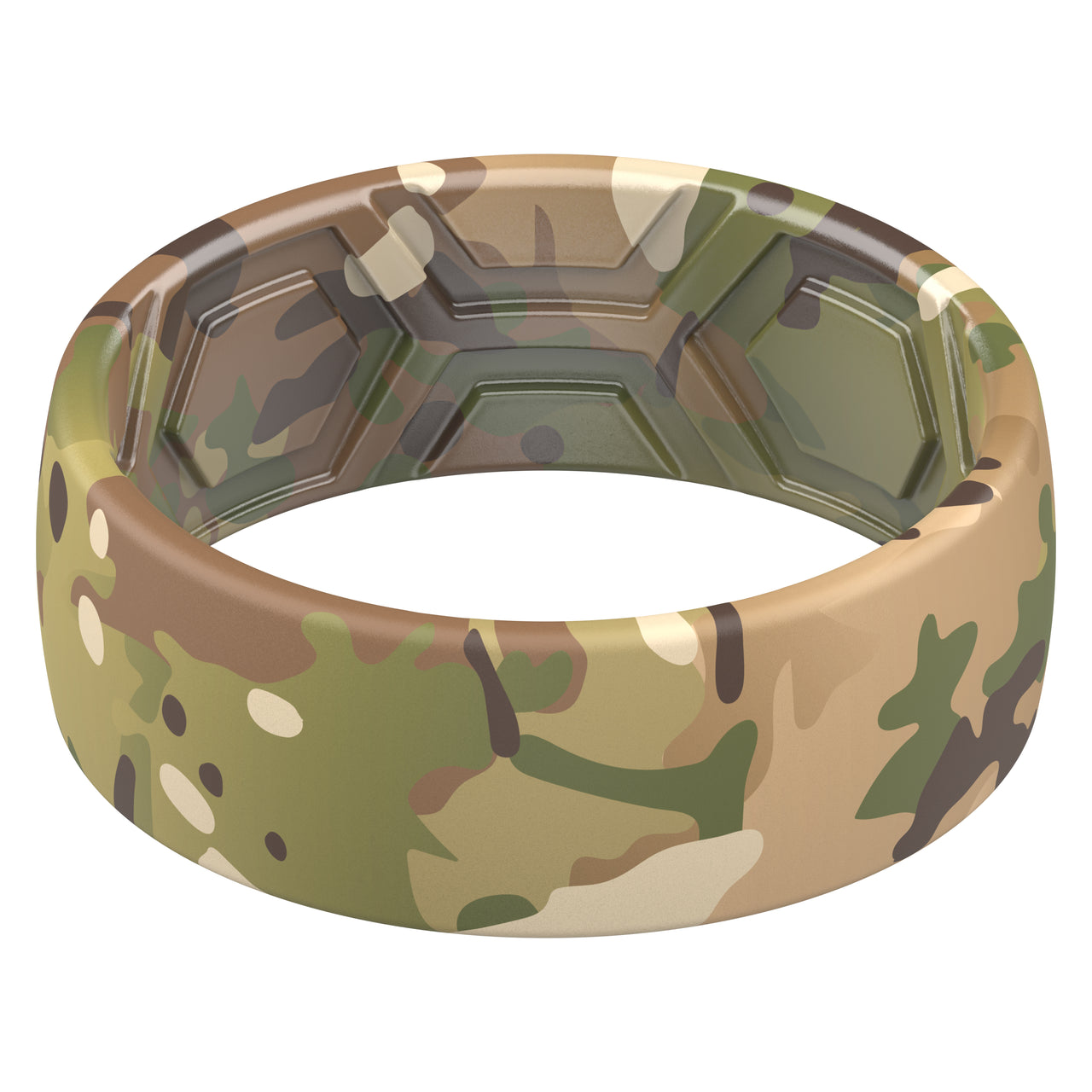 Men's Printed & Breathable Horizon 2 - Silicone Ring