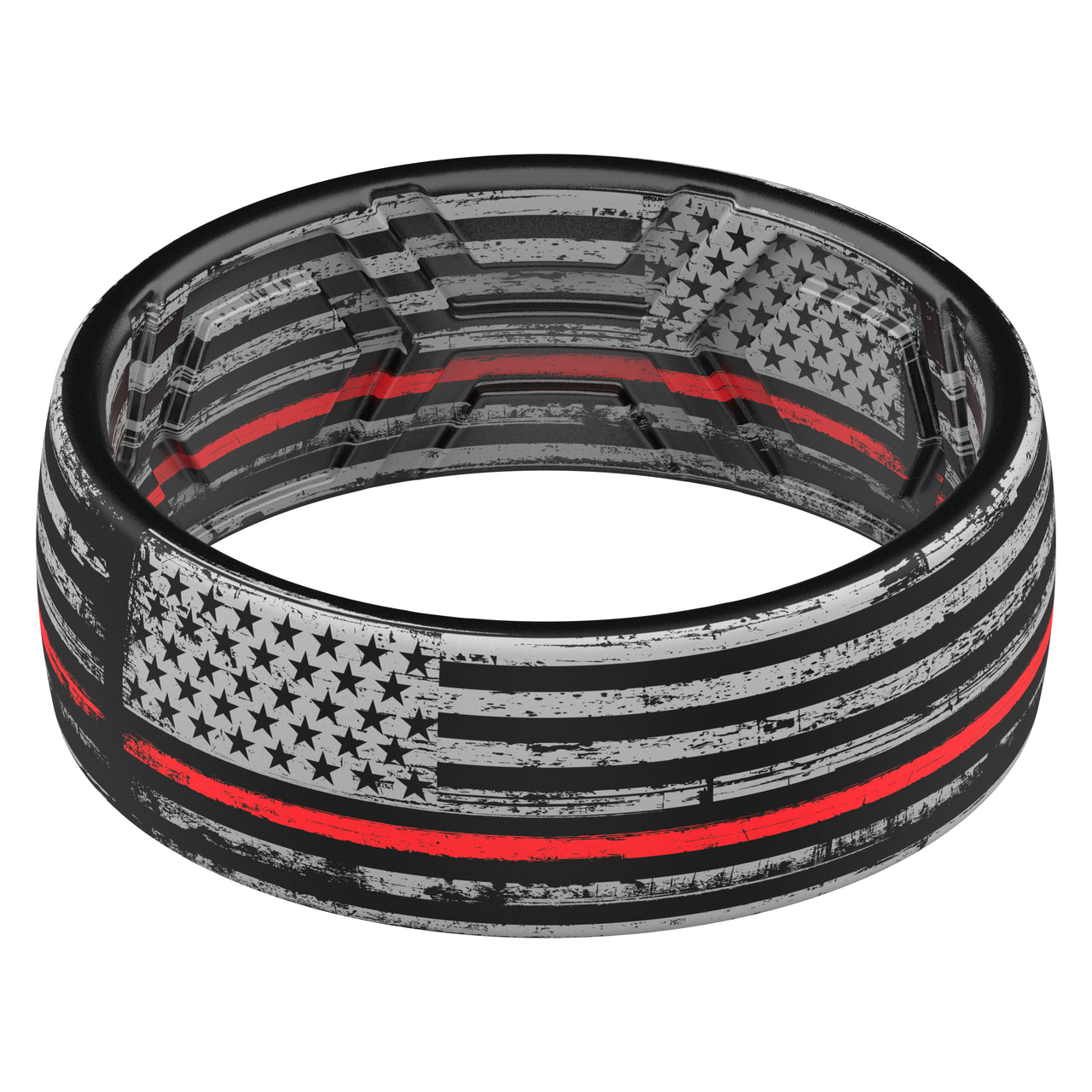 Men's Printed & Breathable Horizon 4 - Silicone Ring