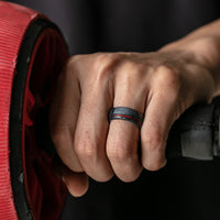 Thumbnail for Men's Printed & Breathable Horizon 4 - Silicone Ring