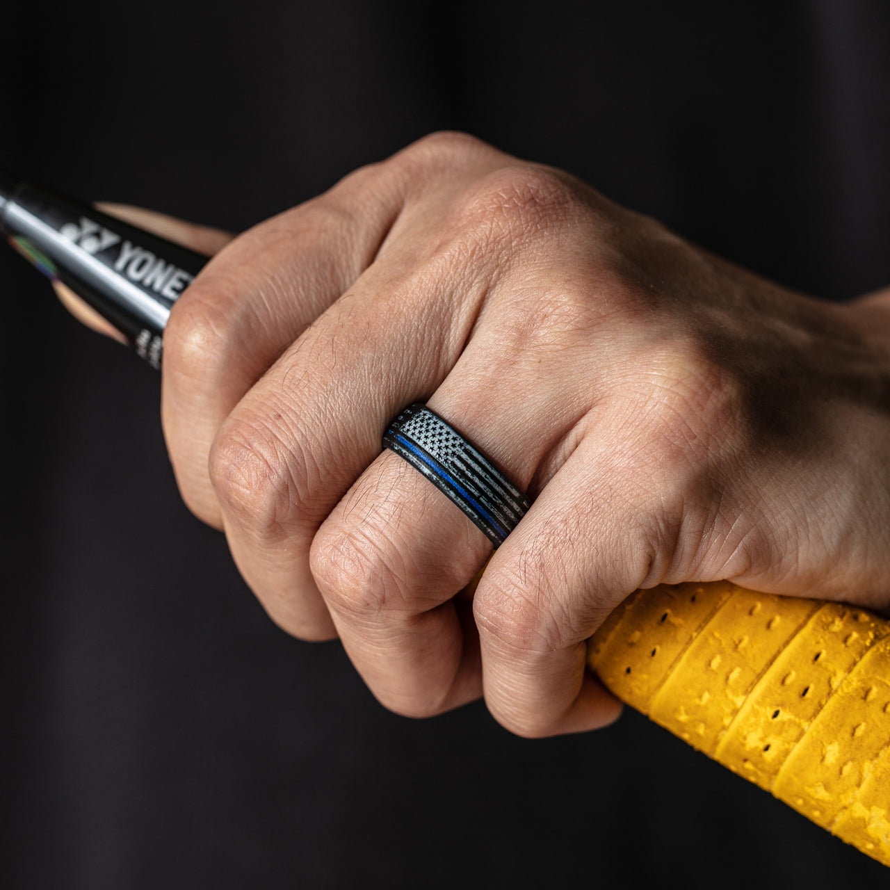 Men's Printed & Breathable Horizon 1 - Silicone Ring