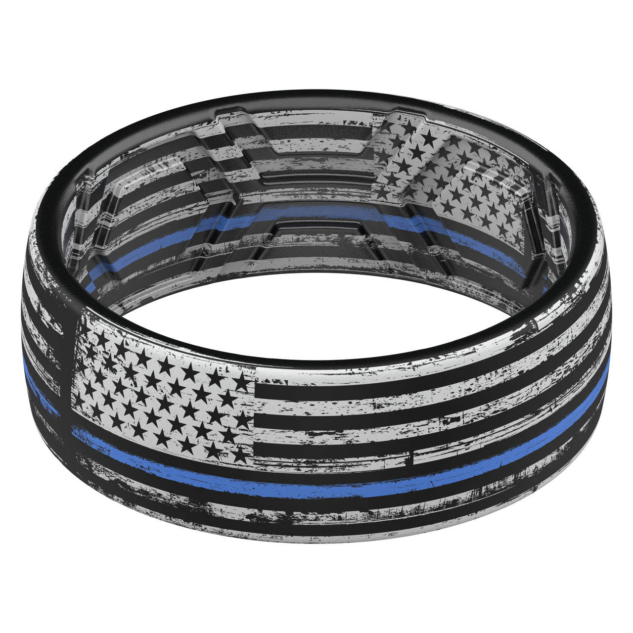Men's Printed & Breathable Horizon 1 - Silicone Ring