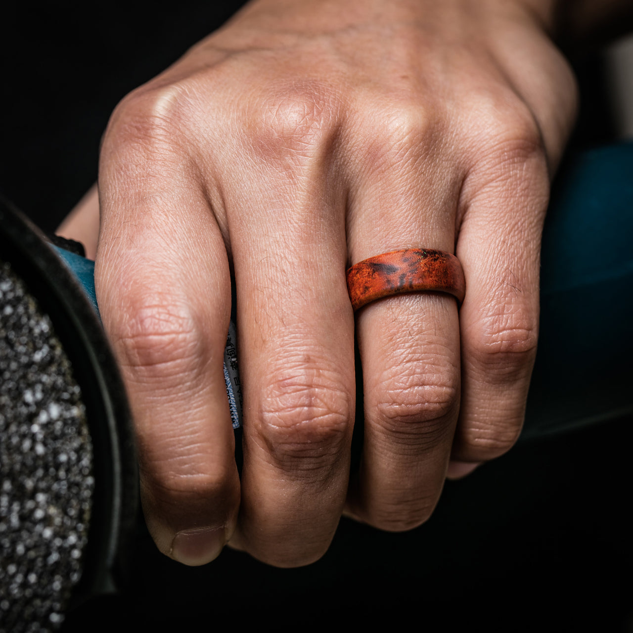 Men's Printed & Breathable Horizon 2 - Silicone Ring